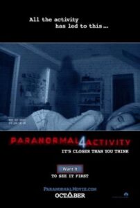 Actividad Paranormal 4 gratis